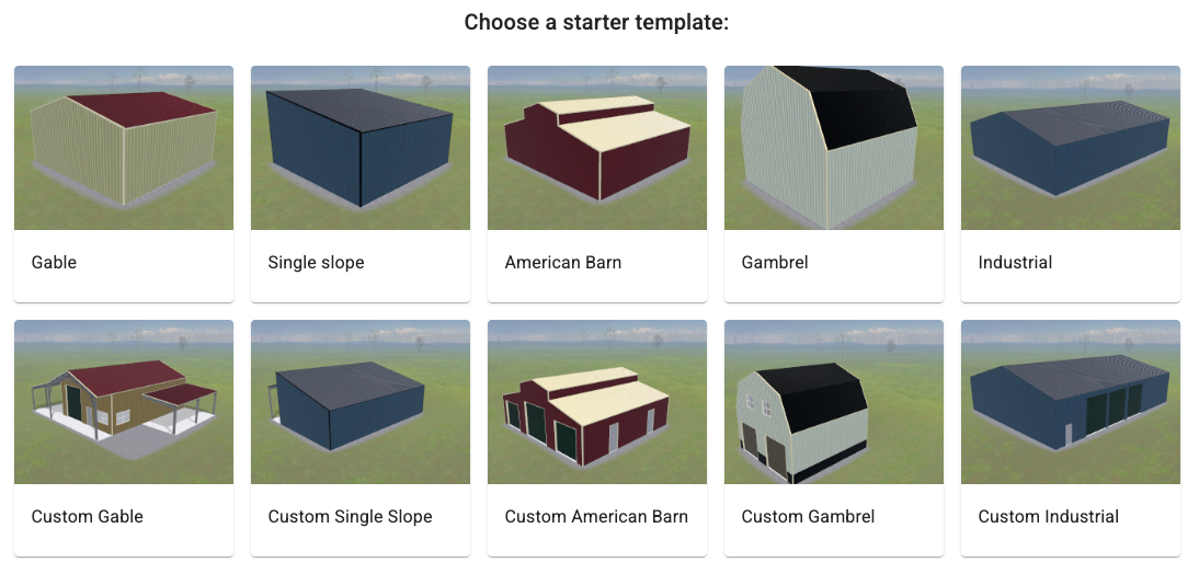 3D Designer Starter Templates