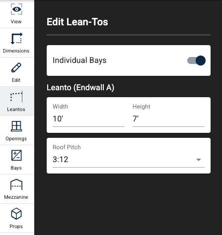 Lean tos tool